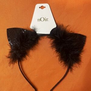 nOir Jewelry Black Cat Ears Headband